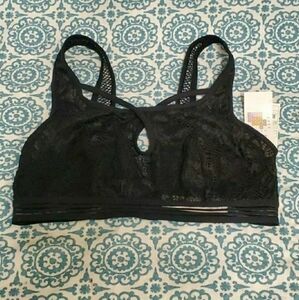 Gilligan & Omalley Black Lace Back Closure XS